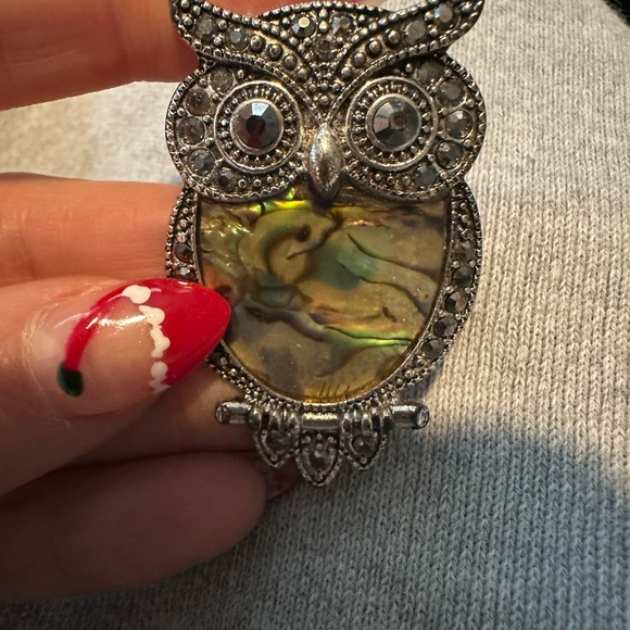 Vintage/Modern/Y2K Eras 8 Piece Mix of Adorable Assorted Owl Jewelry - Picture 5 of 11